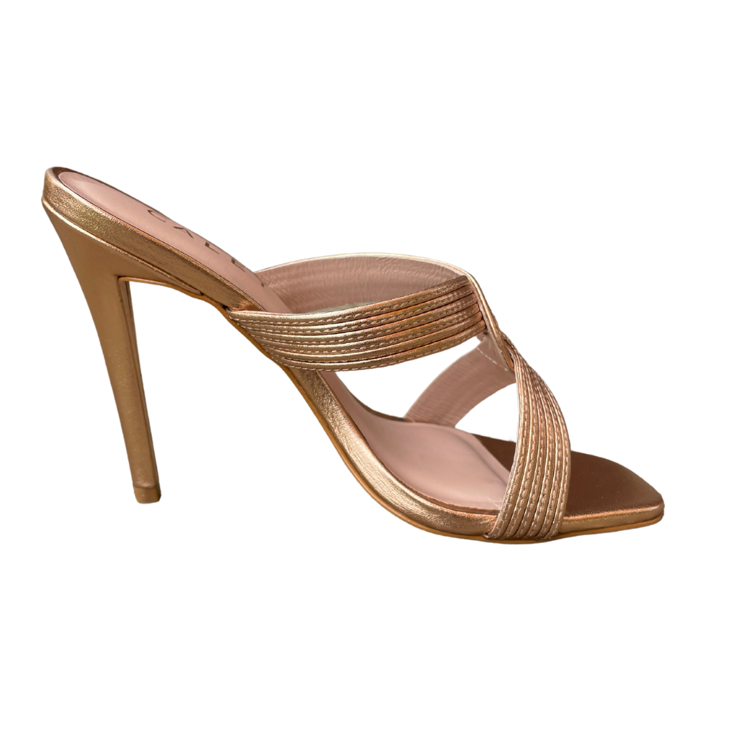 Sabrina Rose-Gold Mule